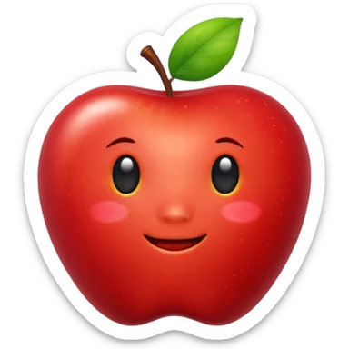acai berry apple emoji  sticker