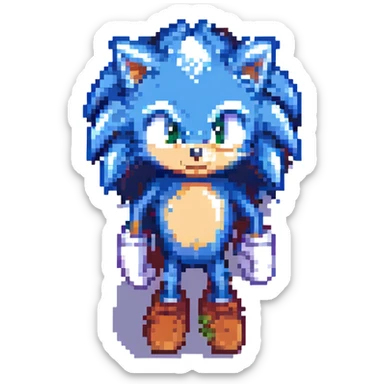 sonic the hedgehog sticker