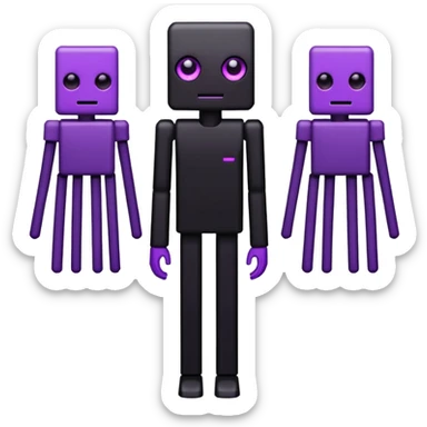 minecraft, Enderman sticker