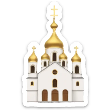 Orthodox church sticker