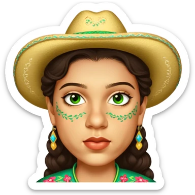 Mariachi Guitarist sticker