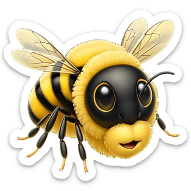 Abelha mel sticker