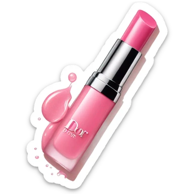 Lip gloss dior sticker