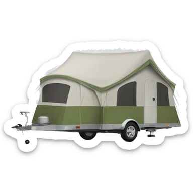 Tent trailer sticker
