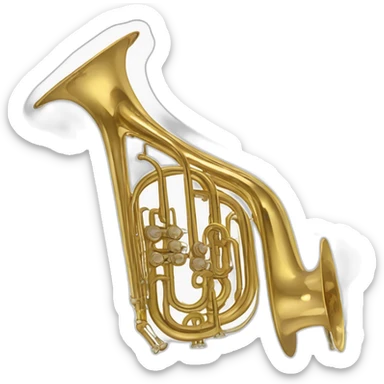 adolph sax trombone experiment sticker