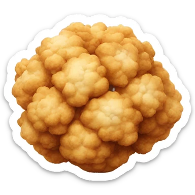 Fried cauliflower  sticker