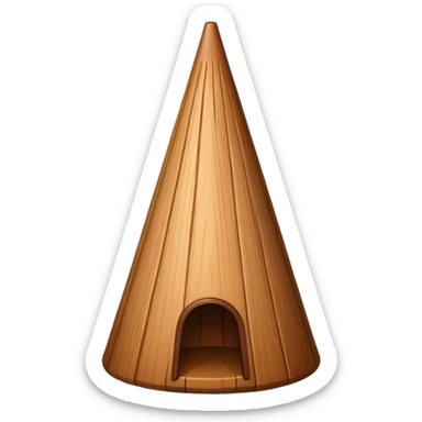 Generate for me an emoji about the authentic Assyrian musical wood wind instrument the Zorna sticker