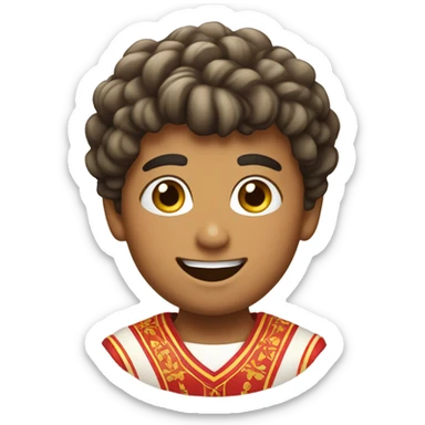 Jersey Italian kid sticker