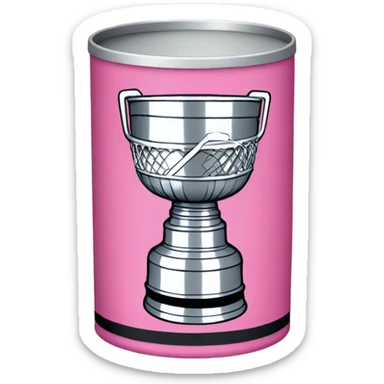 Pink Stanley cup sticker