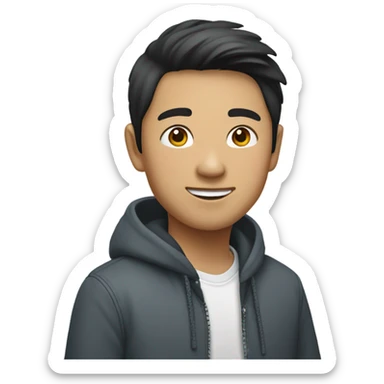 asian cousin sticker