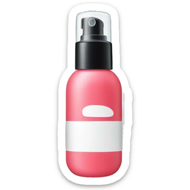 spray skincare bottle sticker
