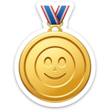 médaille d'or sticker