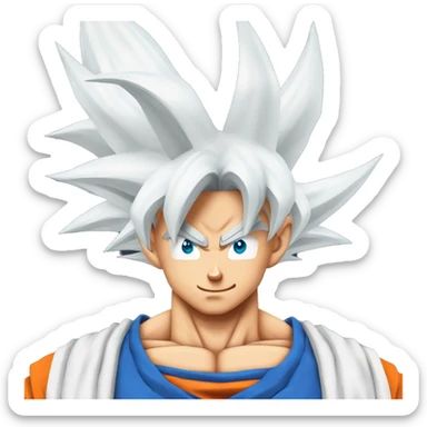 Goku super sayan Blue sticker