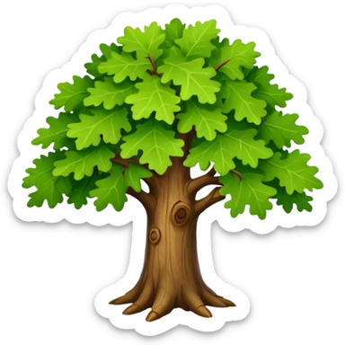 Oak Tree sticker