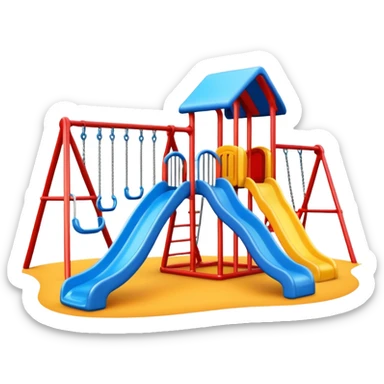 playground for kids sticker