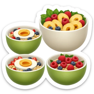 healthy bowls sticker