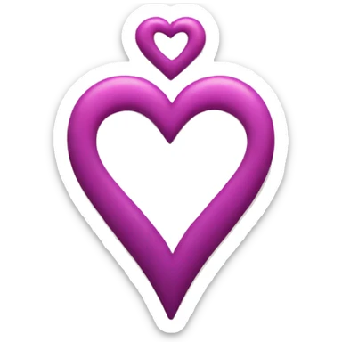 Love symbol sticker