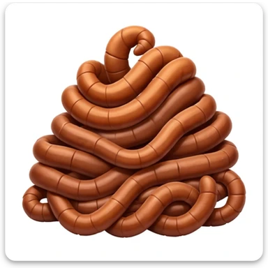 Worms upon worms sticker