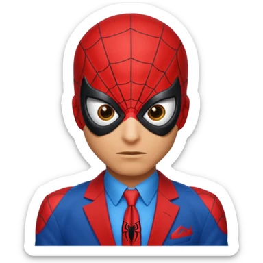Make spiderman sticker