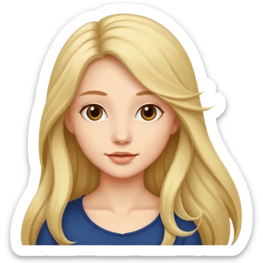 دختر زیبا sticker