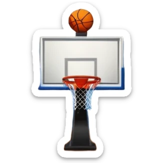 School gymnasium room sticker