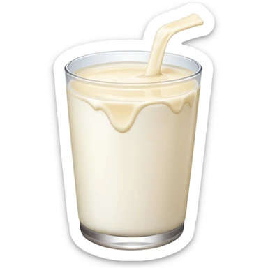 A squirt of milk sticker