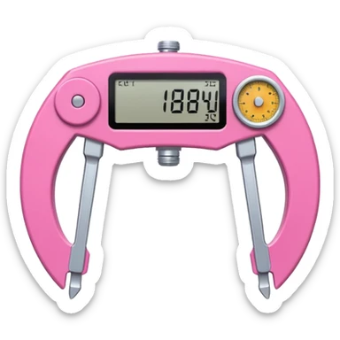 Skinfold caliper (plicometer)
everything in pink  sticker