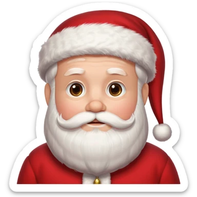 Santa Claus sticker
