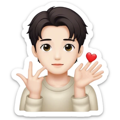 cute wang yibo sticker sticker