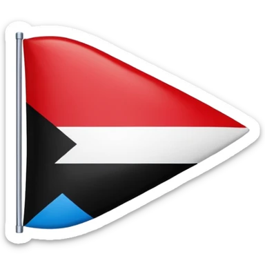Southern Yemen flag sticker