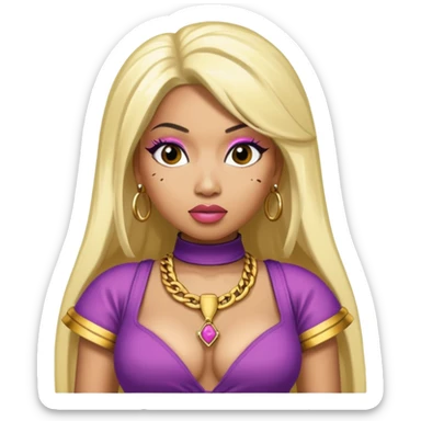 nicki minaj in roman reloaded sticker