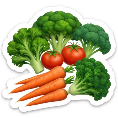 vegerable mix sticker