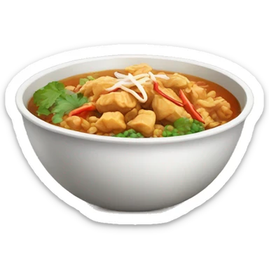 Thai food sticker