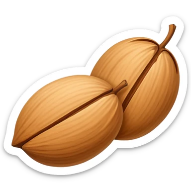 Almond sticker
