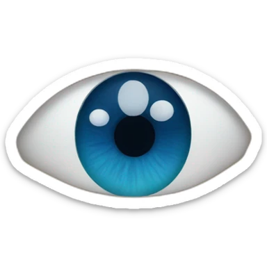 siames ojos azules sticker