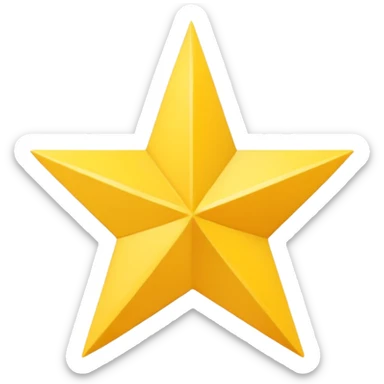 can you give me different designs of a star for primary sticker