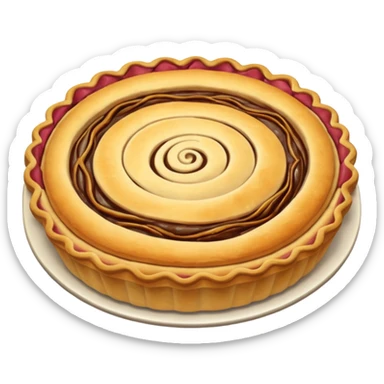 caramelised onion pie sticker
