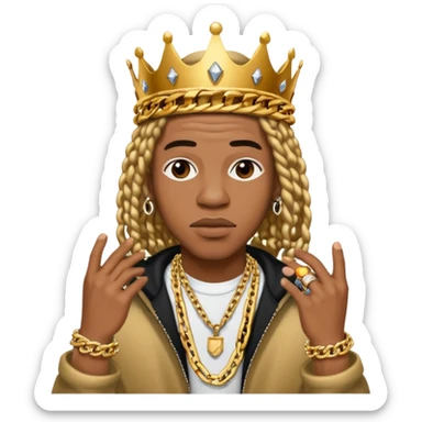 King von  rapper  sticker