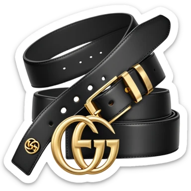 Gucci belt  sticker