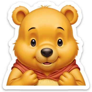 Vinnie pooh sticker