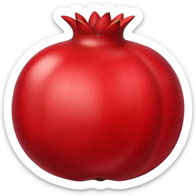 Pomegranate emoji sticker