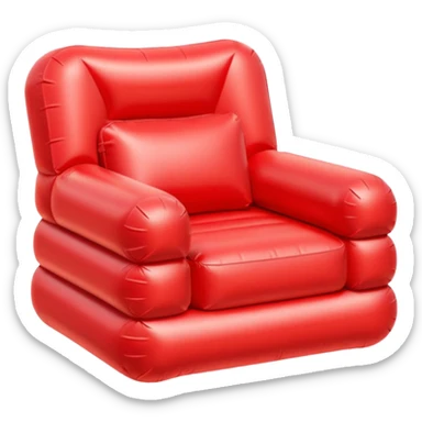 inflatable armchair sticker