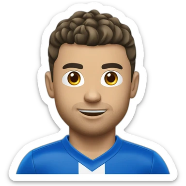 Ronaldo in Getafe CF sticker