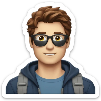 Peter b parker with mayday sticker