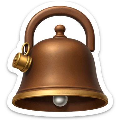 leather camp bell sticker