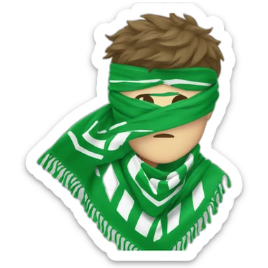 Bursaspor scarf sticker