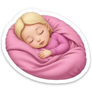 only new born baby gỉrl sticker