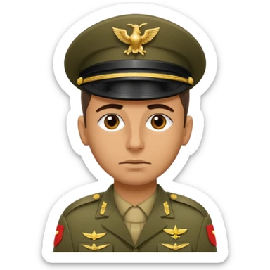 tired Iraqi soldier sticker