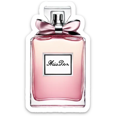 Miss Dior pefume  sticker