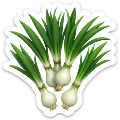 Small onions bunch sticker